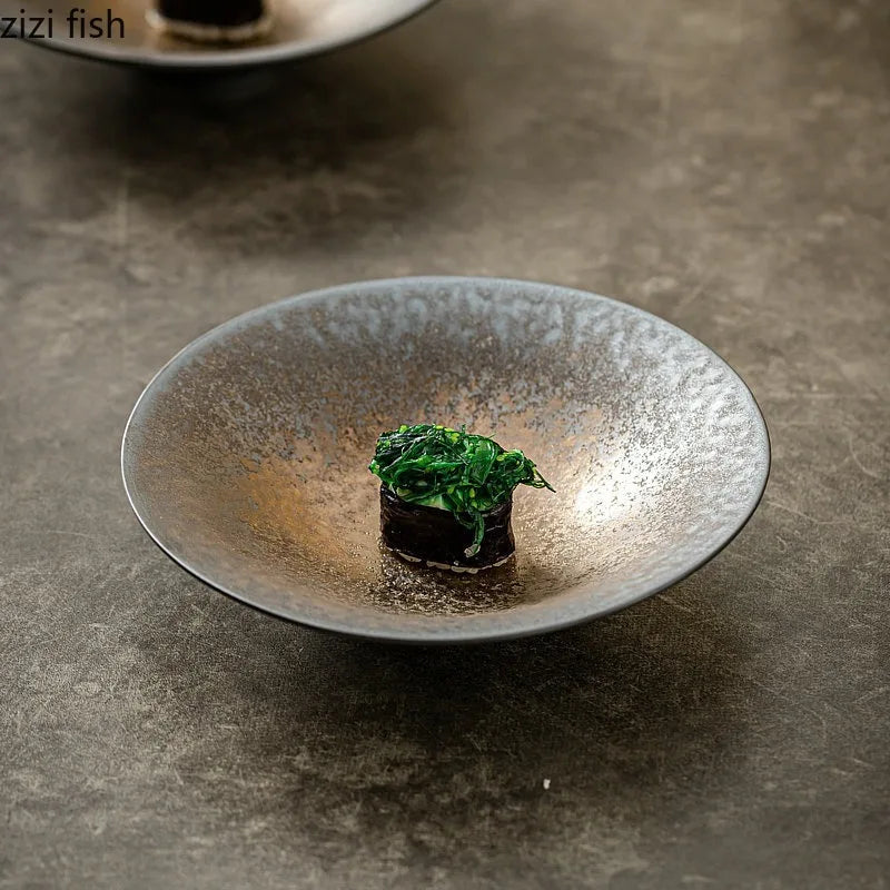 Axya Ceramic Tableware Set: Plates, Bowls, and Dishes