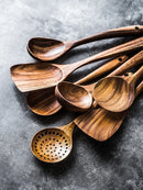 Axya Teak Wood Kitchen Utensil Set