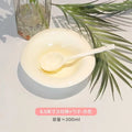 Axyaa Wave Shaped Salad Bowl Saucer, Cream Color, Dishwasher Safe