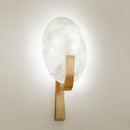 Axyaa Marble Wall Lamp Modern Sconce Postmodern Stone LED Lighting for Bedroom & Living Room