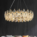 Axyaa Crystal Chandelier Pendant Light for Living Room Dining Room Ceiling Lighting