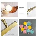 Axyaa Magic Beans Gold Chandelier | Modern Nordic Pendant Light | Living Room Dining Lamp