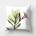 Axyaa Watercolor Flower Pattern Decorative Cushion Cover Sofa Pillowcase