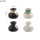 Axya Ceramic Toothpick Holder: Portable Dining Table Storage Container