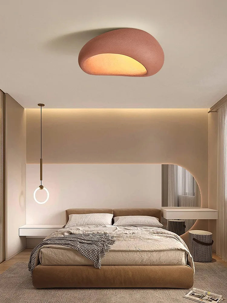 Nordic Style Wabi Sabi Ceiling Chandelier by Axyaa - Modern Art Deco LED E27 Light