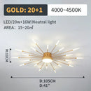 Axyaa LED Ceiling Chandelier for Home Living Room Bedroom Kitchen Dining Decor