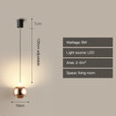 Axyaa Nordic Pendant Light: Modern Home Decor, Plated Hanging Lamp for Bedroom, Dining Room