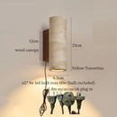 Axyaa Vintage LED Wall Lights for Living Room, Bathroom, Bedroom - Columnar Stone Design