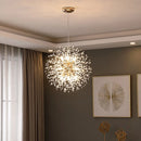 Axyaa Modern Crystal Dandelion Chandelier Lighting Pendant Lamp Home Decor