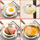 Axyaa Mini Stainless Steel Cooking Pot Pan Set
