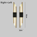 Axyaa Nordic LED Wall Lamps for Home Decor and Indoor Lighting