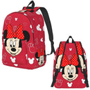 Axyaa Mickey Mouse Minnie Backpack for Primary School Student