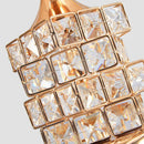 Golden Crystal Table Lamp - European Luxury Style - Axyaa Brand