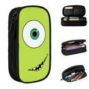 Axyaa Double Layer Pen Box: Large Capacity Office Supplies Case, Ideal Birthday Gift