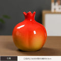 Axyaa Fruit Vase Series: Dragon Fruit Orange Mango Ceramic Vase for Living Room Decor