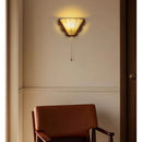 Axyaa LED Wooden Wall Sconce for Bedroom, Corridor, Living Room - French Retro Style