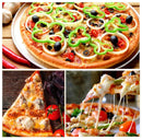 Axya Stainless Steel Pizza Knife Roller Wheel Medium Cake Baking Tool