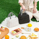 Axyaa Insulated Tote Lunch Bag for Women and Men: Portable Cooler Storage Handbag
