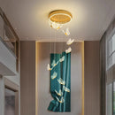 Axyaa Modern Dine Room Pendant Lights Indoor LED Chandelier Ceiling Lamp