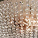 Axyaa Crystal Chandelier: European Retro Luxury Lighting for Bedroom, Living Room, Restaurant