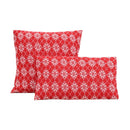 Axyaa Vintage Christmas Knitted Pillow Cover Set