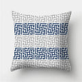 Axyaa Blue Decorative Pillowcase for Home and Office Use