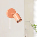 Axyaa Nordic Cream Style LED Wall Sconce with Pull Chain Switch