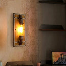 Axyaa Industrial Style Wooden Wall Light for Home Decor