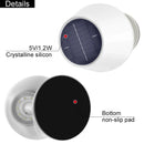 Axyaa Solar Table White Night Light LED Lamp for Home Garden Outdoor Indoor Lighting