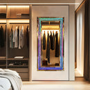 Axyaa RGB LED Full-Length Vanity Mirror for Bathroom and Living Room