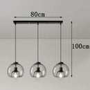 Axyaa Modern LED Pendant Light Chandeliers for Living Room and Dining Room