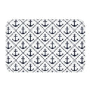 Axyaa Nautical Compass Anchor Rudder Printed Small Non-slip Doormat