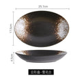 Axyaa Japanese Ceramic Sushi & Fish Plate Set for Hotel & Restaurant