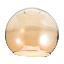 Axyaa Clear Amber Glass Lamp Shade for Lighting Fixture