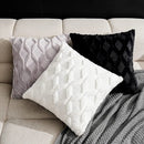 Axyaa Beige Decorative Cushion Cover Set for Home Living Room and Chair