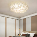 Axyaa White Flower LED Ceiling Light with Remote Control Dimming