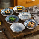 Axyaa Sushi Plate Set - Creative Small Dessert Plate BBQ Hot Pot Fruit Plate (4pcs)