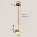 Stone Pendant Light LED Island Restaurant Bedroom Livingroom Commercial Home Decor by Axyaa
