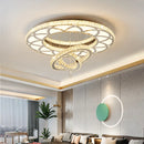 Axyaa Nordic Crystal LED Ceiling Chandelier - Elegant Minimalist Luxury Lighting for Home
