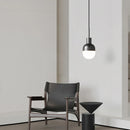 Axyaa Black Copper LED Pendant Light for Bedroom, Dining Room, Resturant