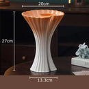 Axyaa Ceramic Vase Plant Pot Floral Vases Room Decor Aesthetic Ornaments