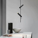 Axyaa Stainless Steel Pendant Light with Adjustable Rod