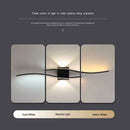 Axyaa LED Wall Lights: Bedroom TV Background Bedside Sconce, Black/White, AC85-265V