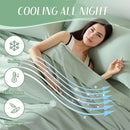 Axyaa 100% Organic Bamboo Silky Bed Sheet Set - Luxuriously Soft Hotel Bedding