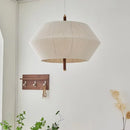 Axyaa Cotton Thread Pendant Lights Modern LED Ceiling Chandelier, Bedroom Hang Lamp