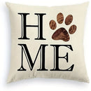 Axyaa Puppy Pattern Printing Pillowcase for Home Decor