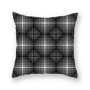 Axyaa Geometric Print Peach Skin Pillowcase for Car, Office, Sofa - Wholesale