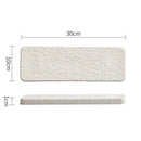 Axyaa Rectangular Ceramic Sushi Plate for Restaurant Tableware and Desserts