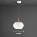 Axyaa Nordic Glass Pendant Lights - Simple Chandelier for Home Decor