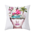 Rose Flora Pattern Pillow Case by Axyaa - Decorative Cushion Covers